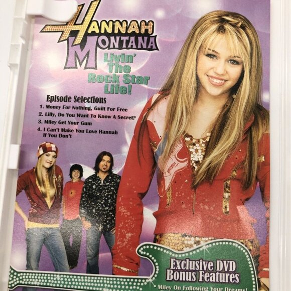 Hannah Montana Livin The Rock Star Life! DVD 2006 Disney Exclusive Bonus Feature - Picture 4 of 8